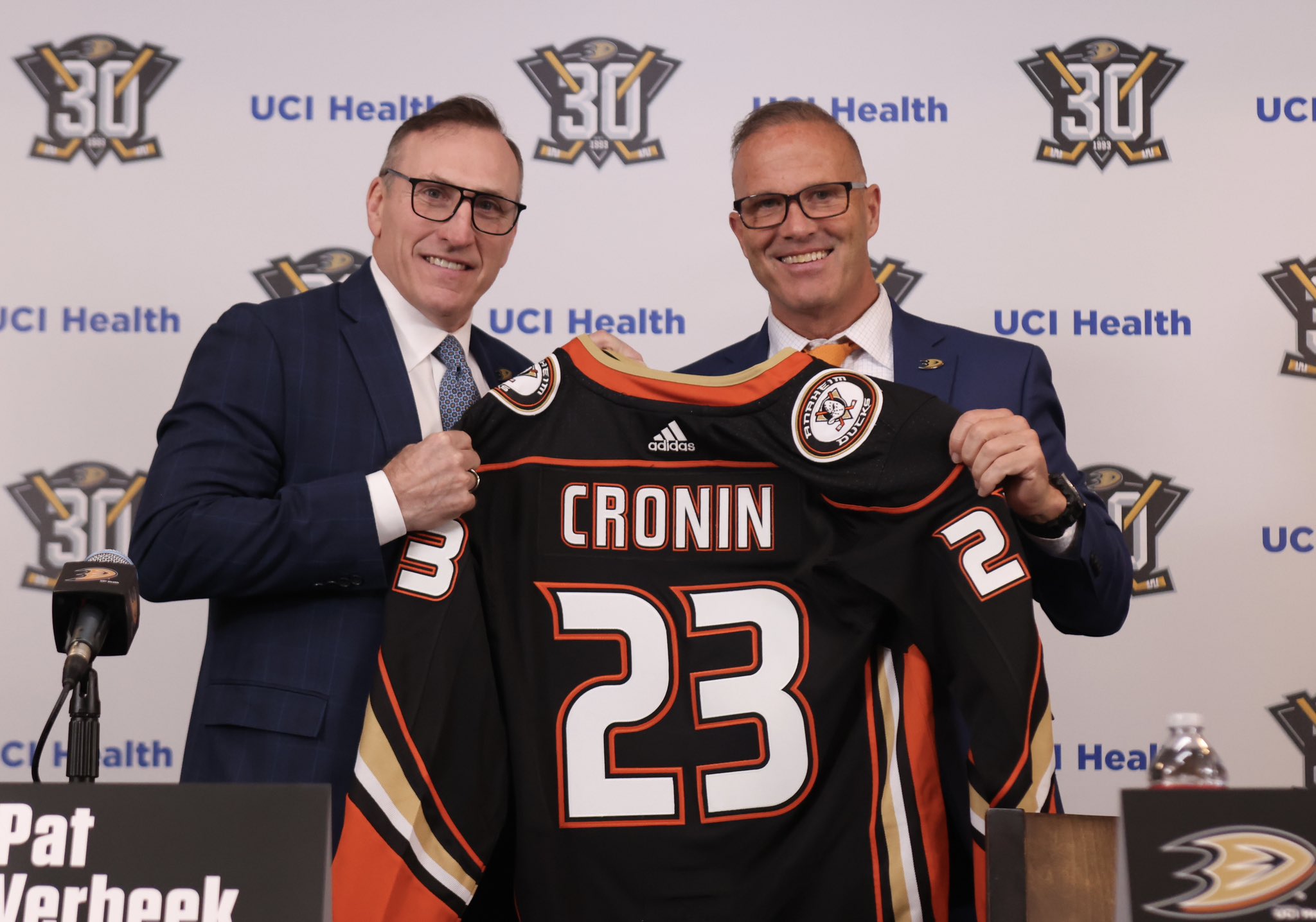 The Anaheim Ducks look for improvement as Greg Cronin is introduced as their new head coach. - Picture Courtesy of the Anaheim Ducks