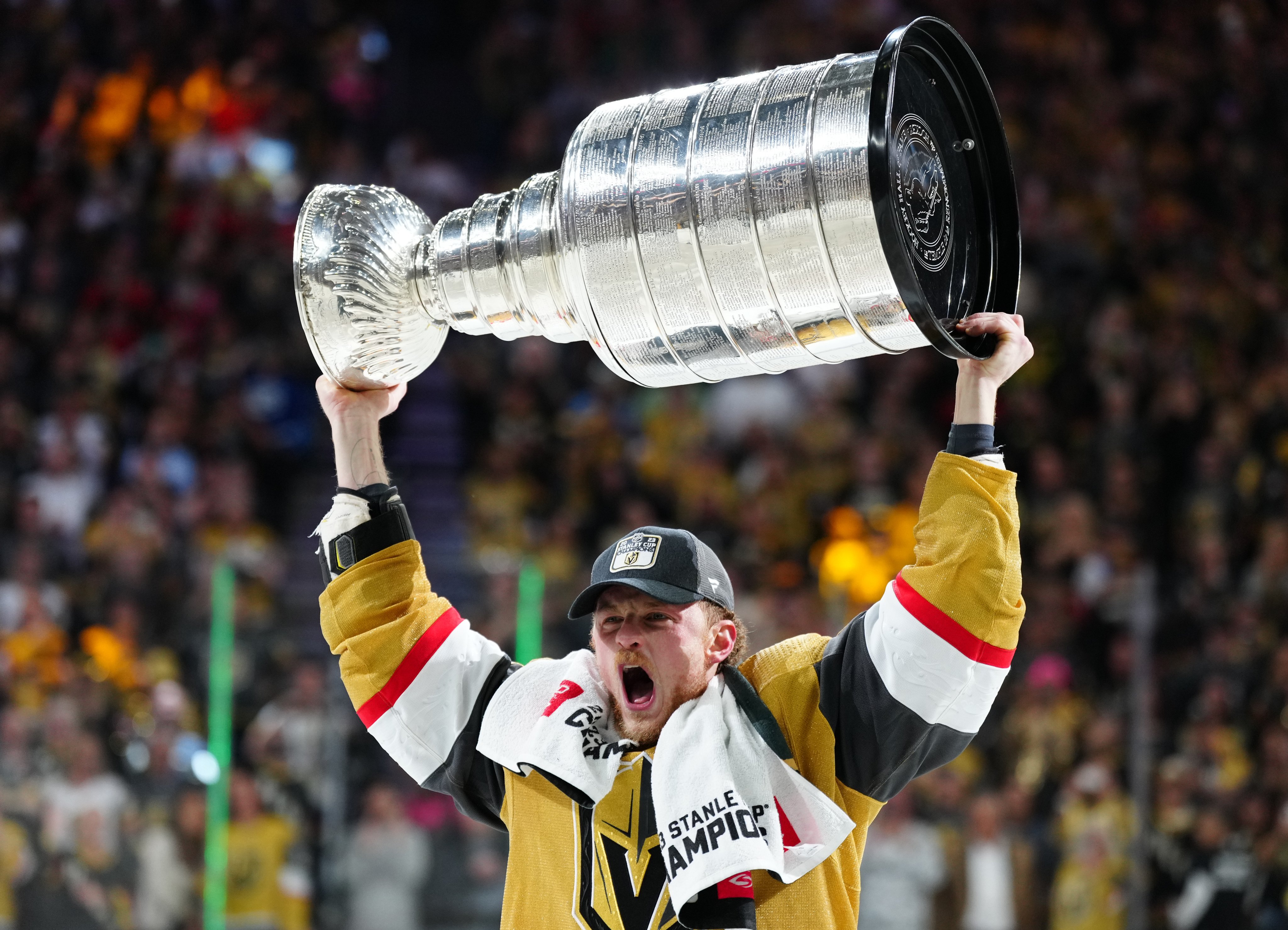 Jack Eichel proved that he was a team player, and the Vegas Golden Knights are golden as a result. - Photo Courtesy of the Vegas Golden Knights
