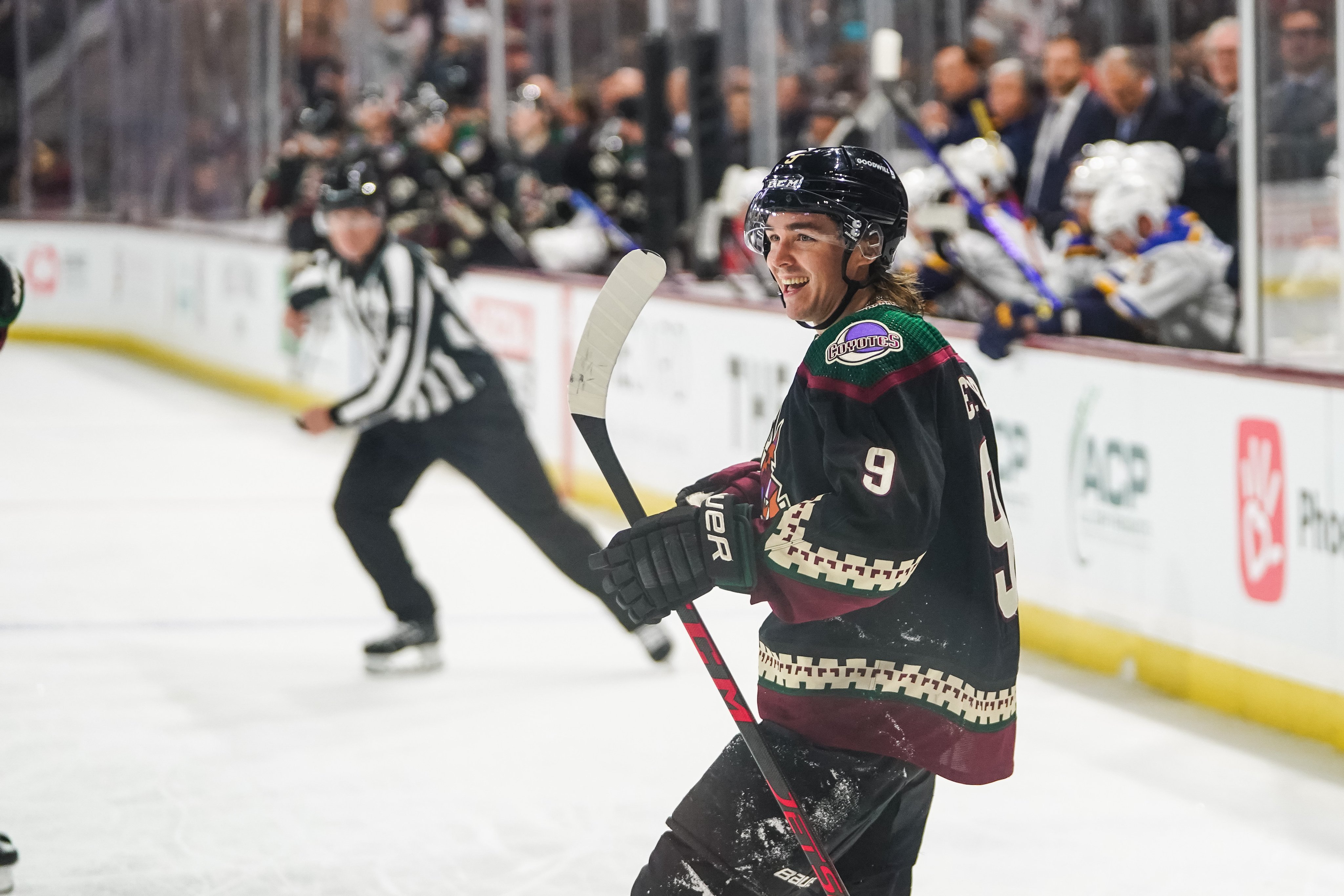 Clayton Keller will look to continue to grow his game and develop as a leader as the Arizona Coyotes look to rise above to the occasion for the 2023-24 season. - Picture Courtesy of the Arizona Coyotes
