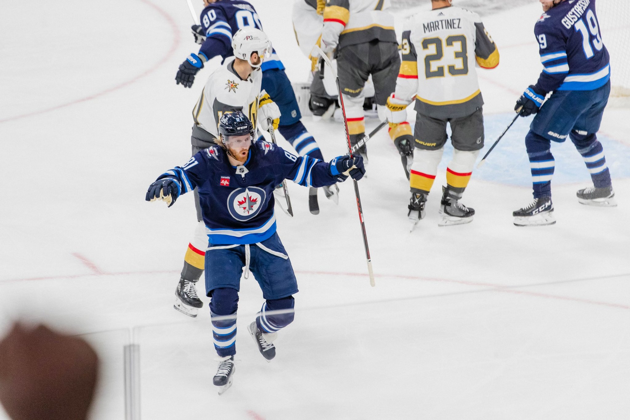 Kyle Connor and the Winnipeg Jets look to transition quickly as they enter the 2023-24 season. - Photo Courtesy of the Winnipeg Jets