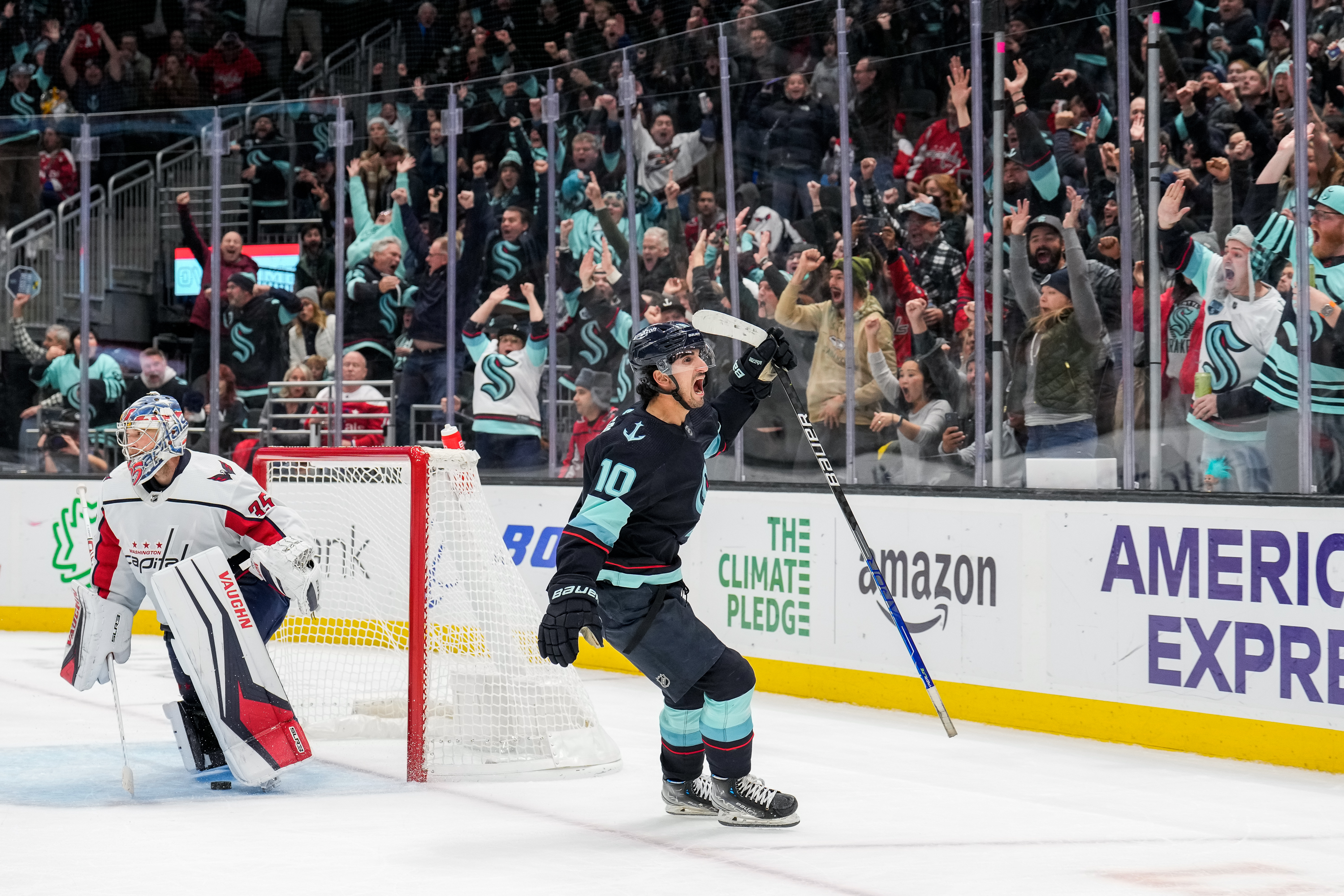 Matty Beniers had a stellar rookie campaign, and the Seattle Kraken will aim for continued success in 2023-24. - Photo Courtesy of the Seattle Kraken