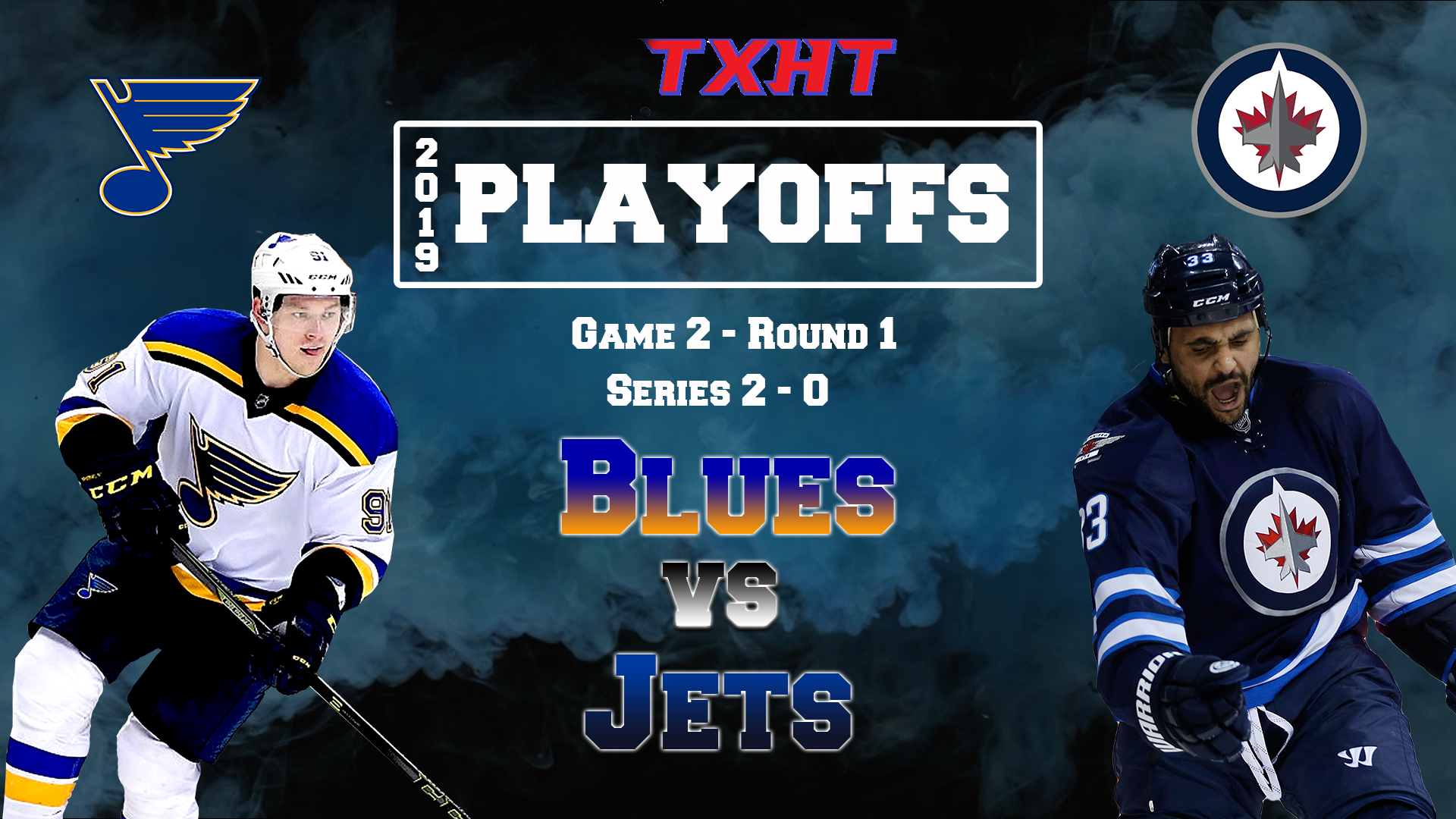 Game Recap – 1st Rd. Game 2 – St. Louis Blues v. Winnipeg Jets