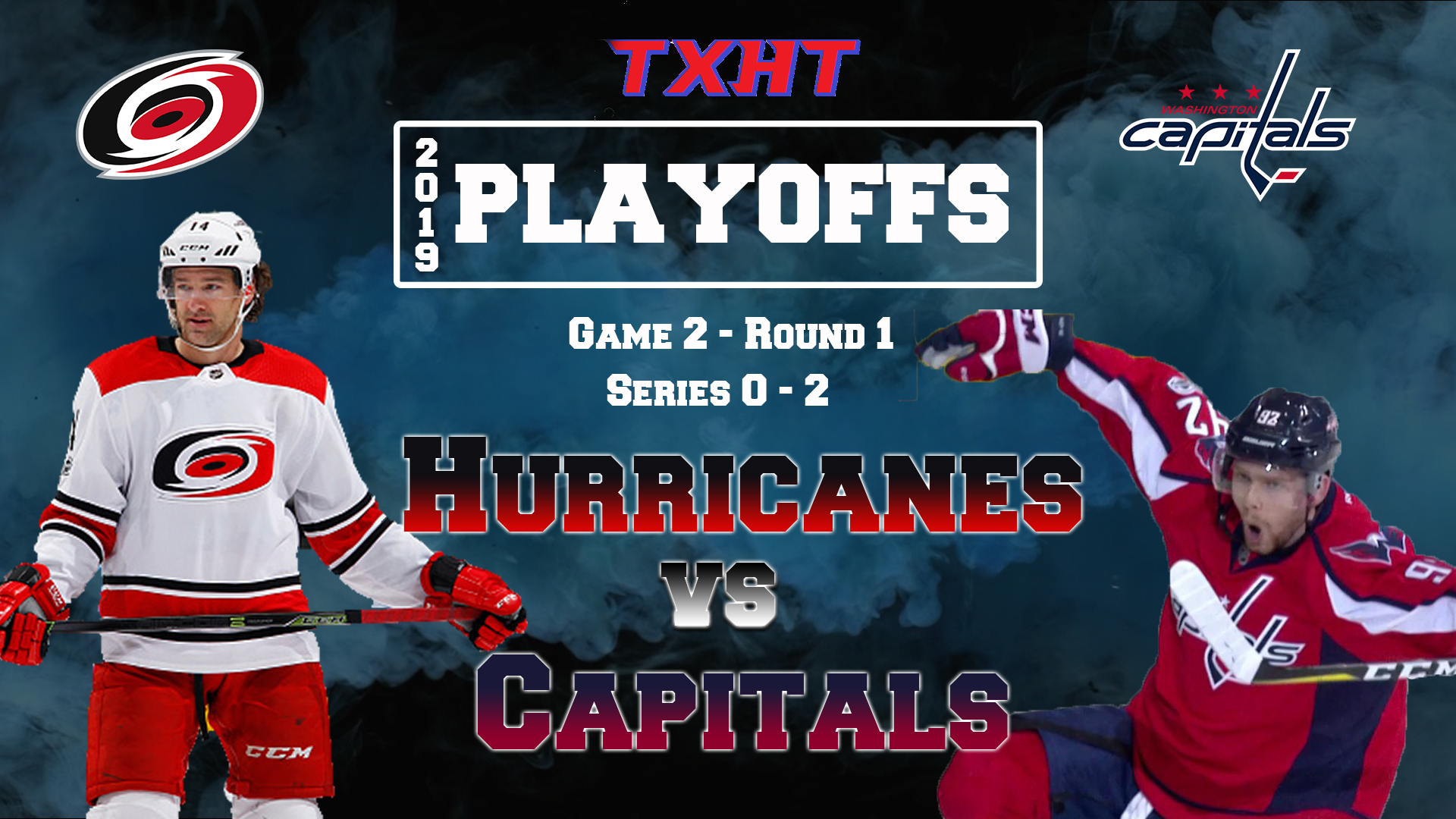 Game Recap – 1st Rd. Game 2 – Carolina Hurricanes v. Washington Capitals