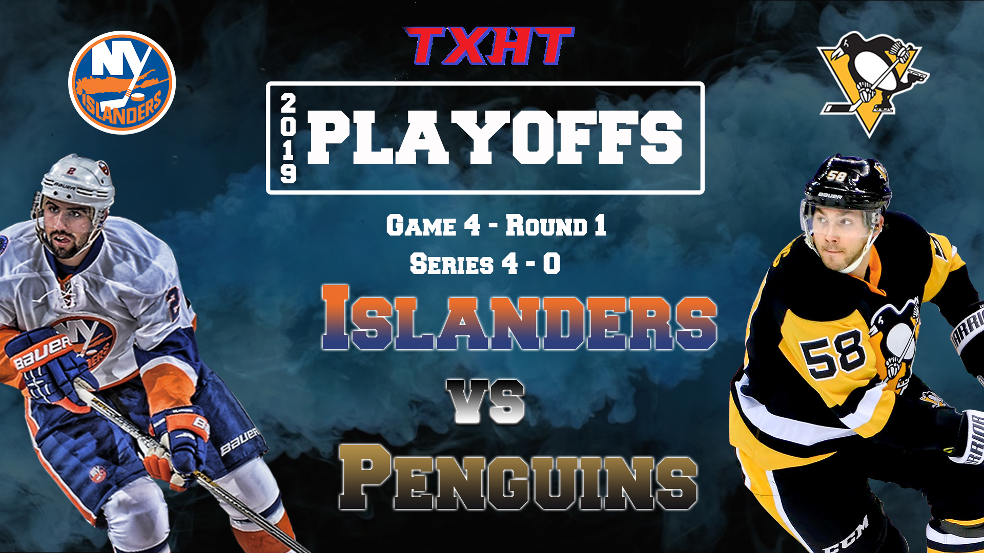 NHL Playoffs 2019: Rd 1 Game 4: Isles Complete The Sweep