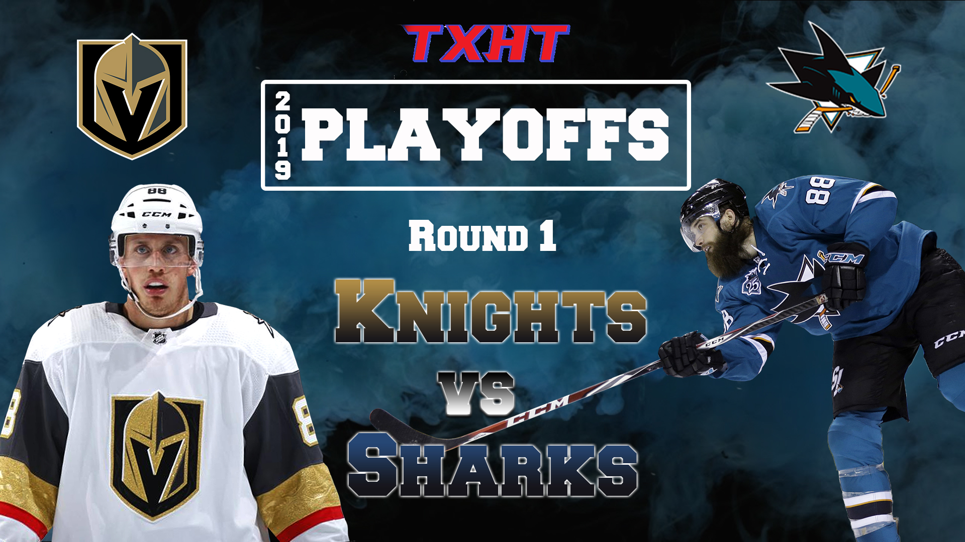 2019 NHL Playoffs – 1st Round Preview – Vegas Golden Knights v. San Jose Sharks