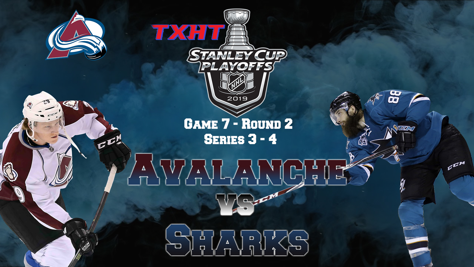 Game Recap-Round 2: Game 7 Colorado Avalanche v.s San Jose Sharks