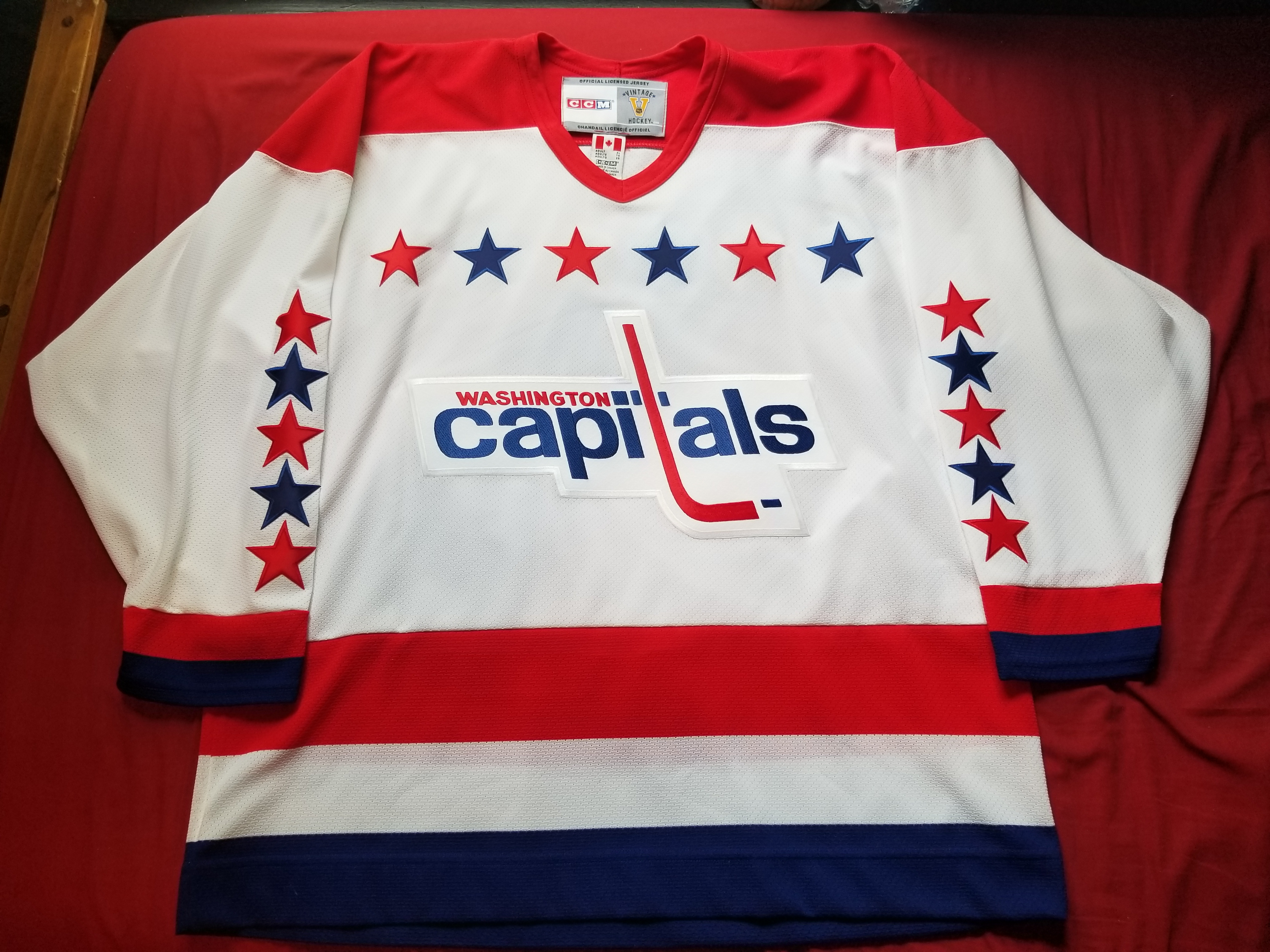 Capitals Home White 1994
