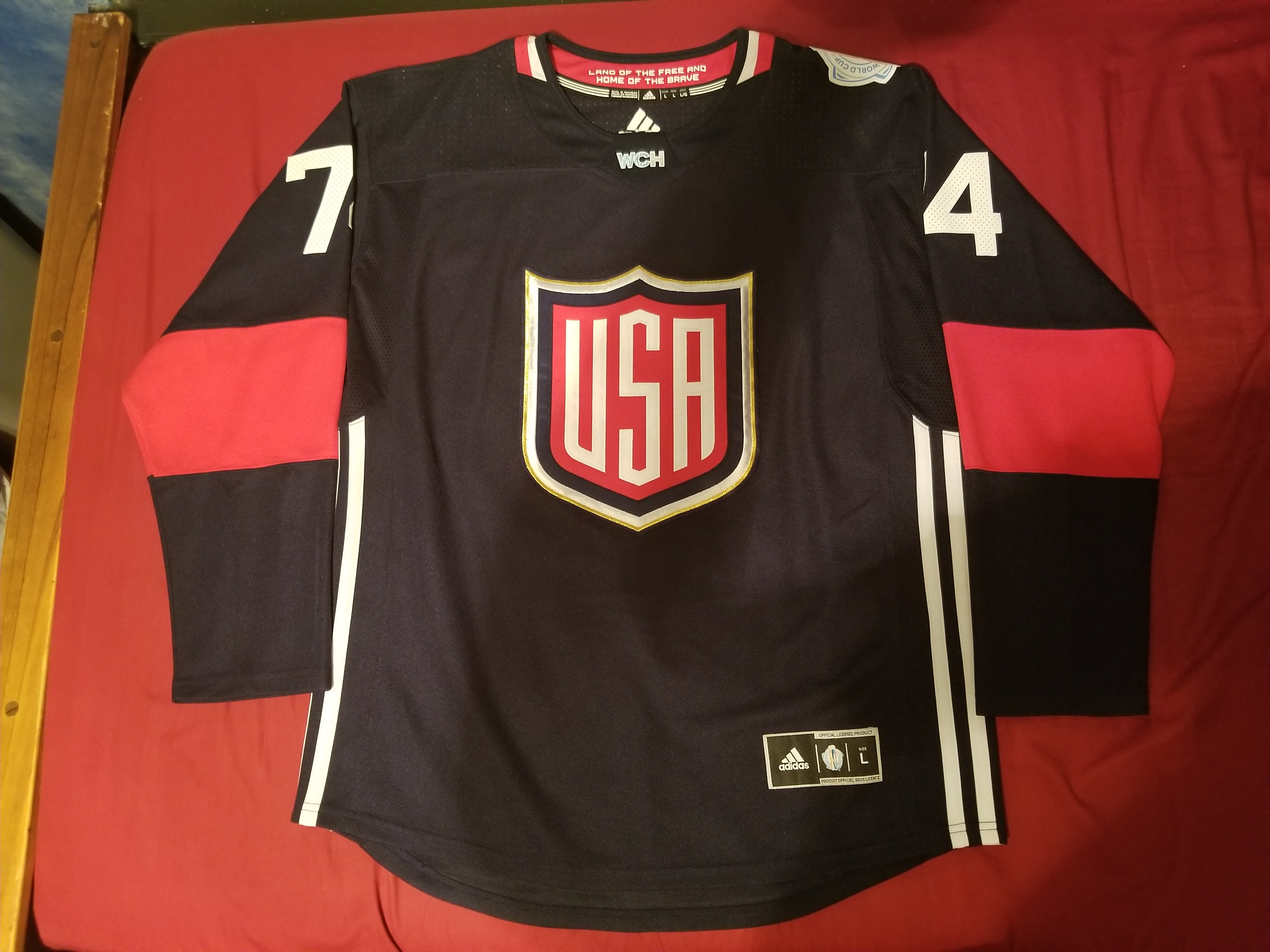 USA WCH 2016 Front