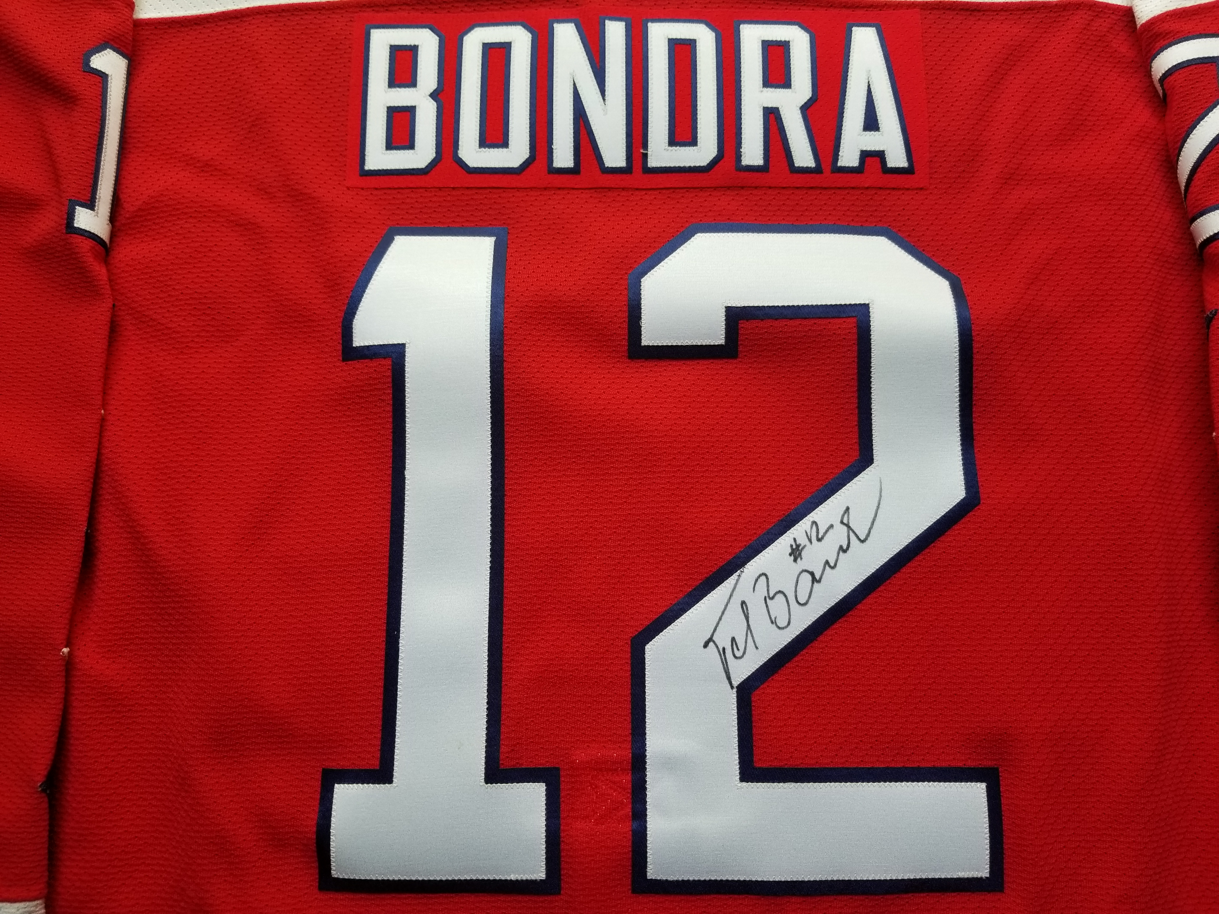 Bondra Retro Red Number
