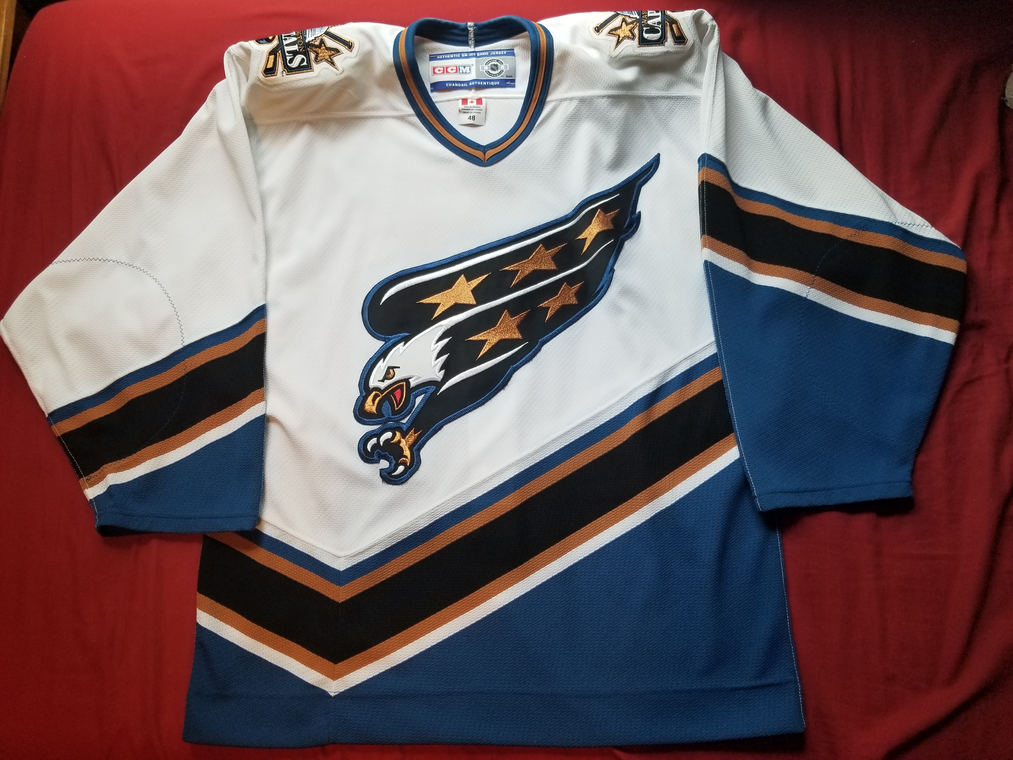 Capitals Away White 2005