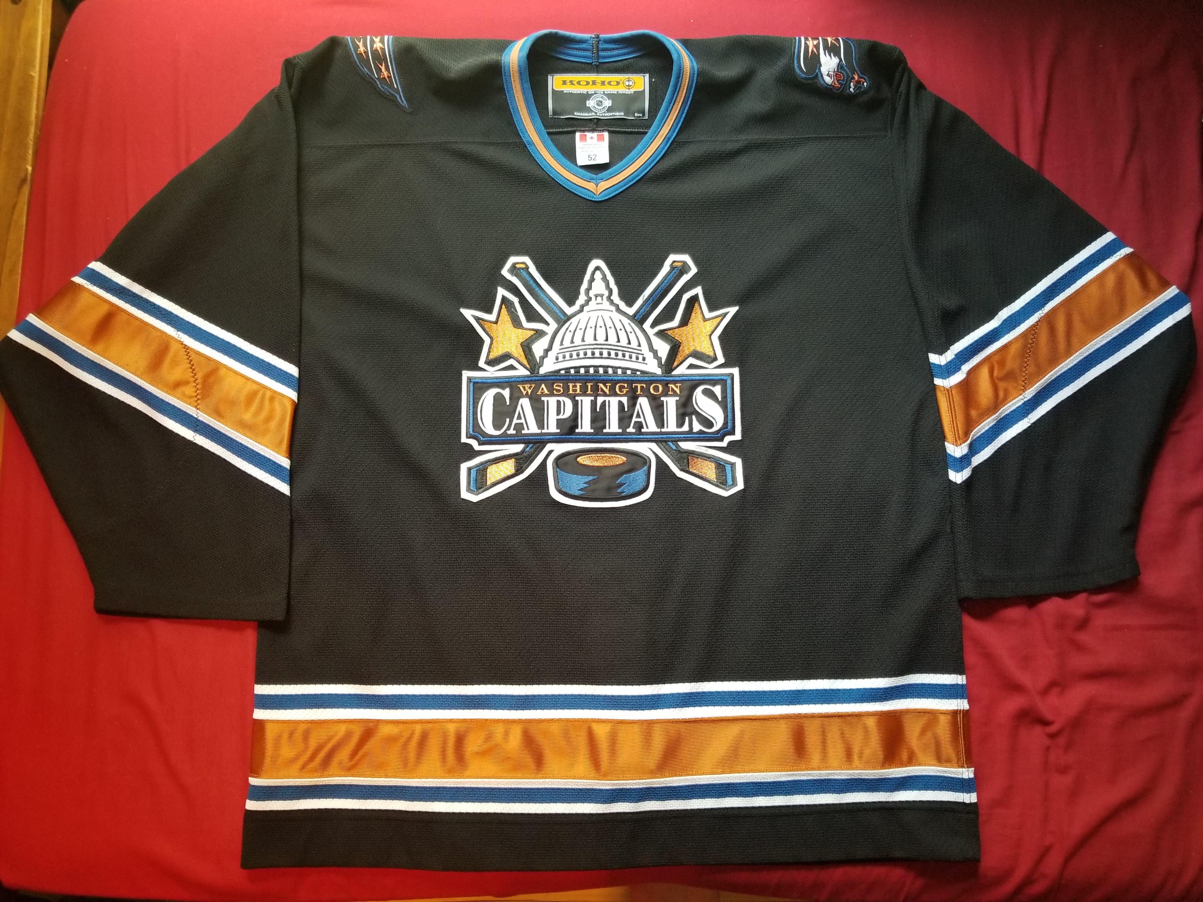 Capitals Home Black 2005