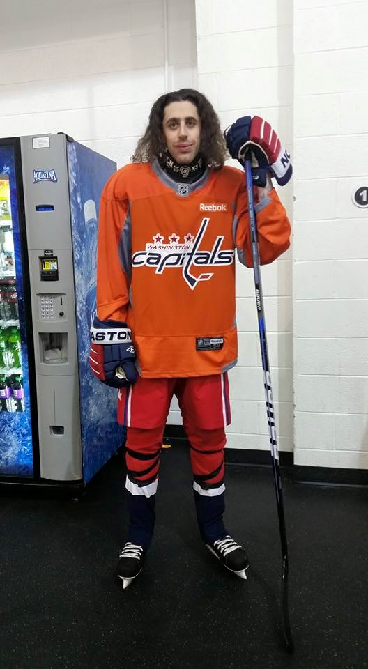 Me in Orange Caps JErsey
