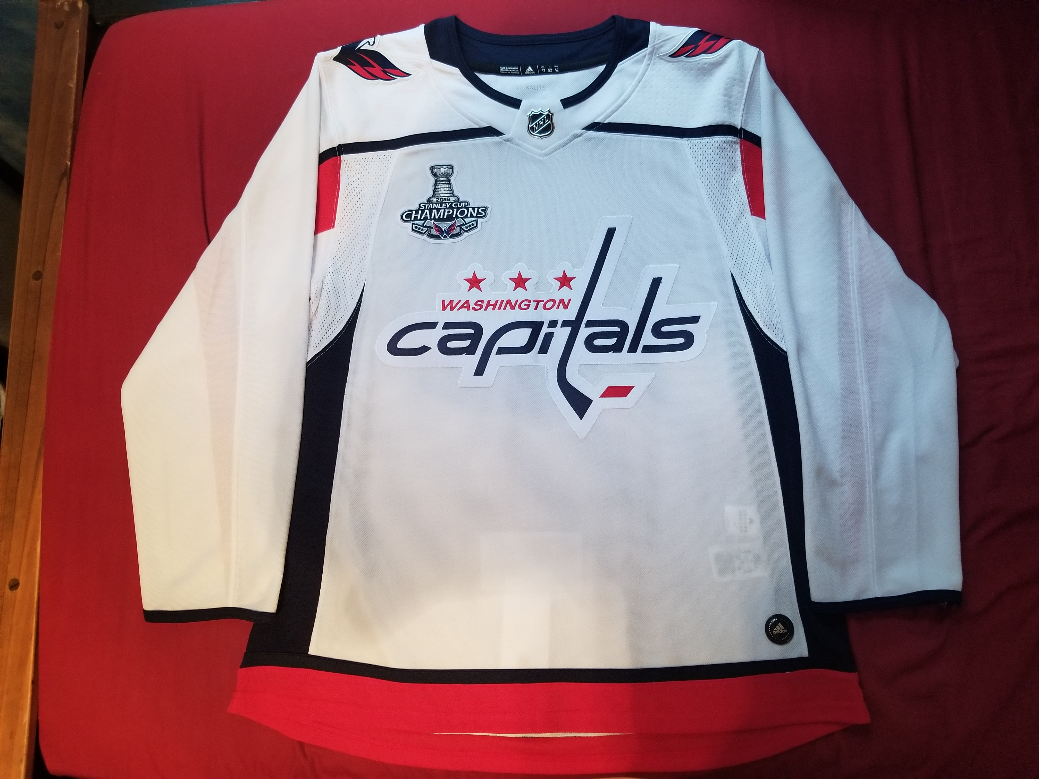 Capitals Away White 2018