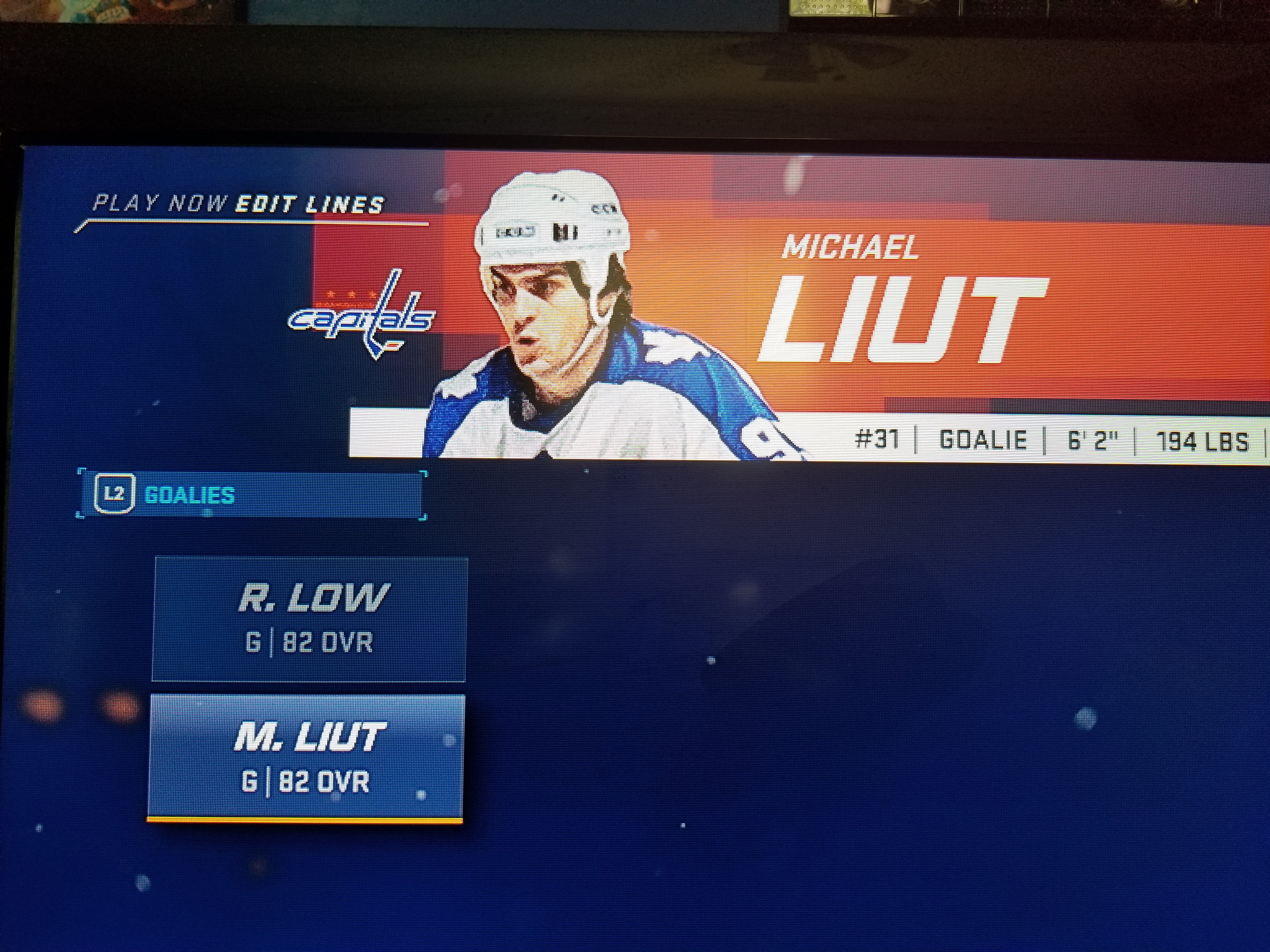 Caps Alumni Goalies