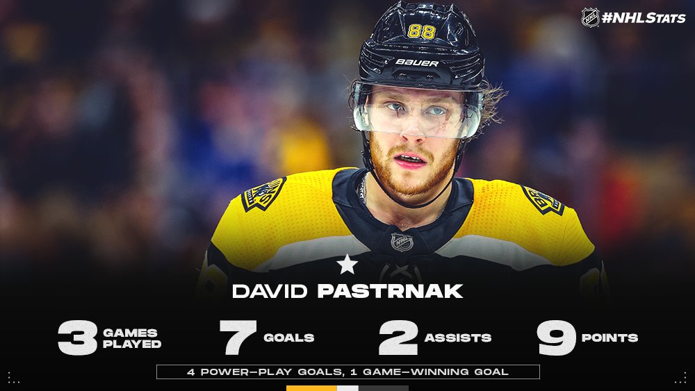 1 David Pastrnak