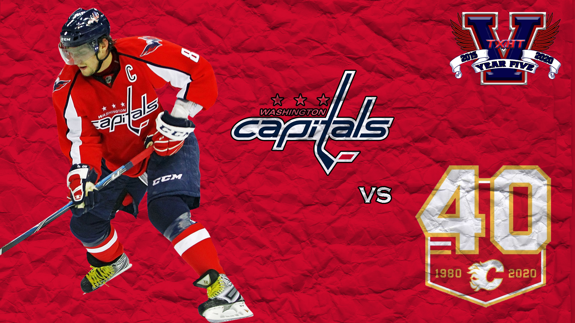 Through the Fire and the Flames, We Carry On: Washington Capitals vs Calgary Flames