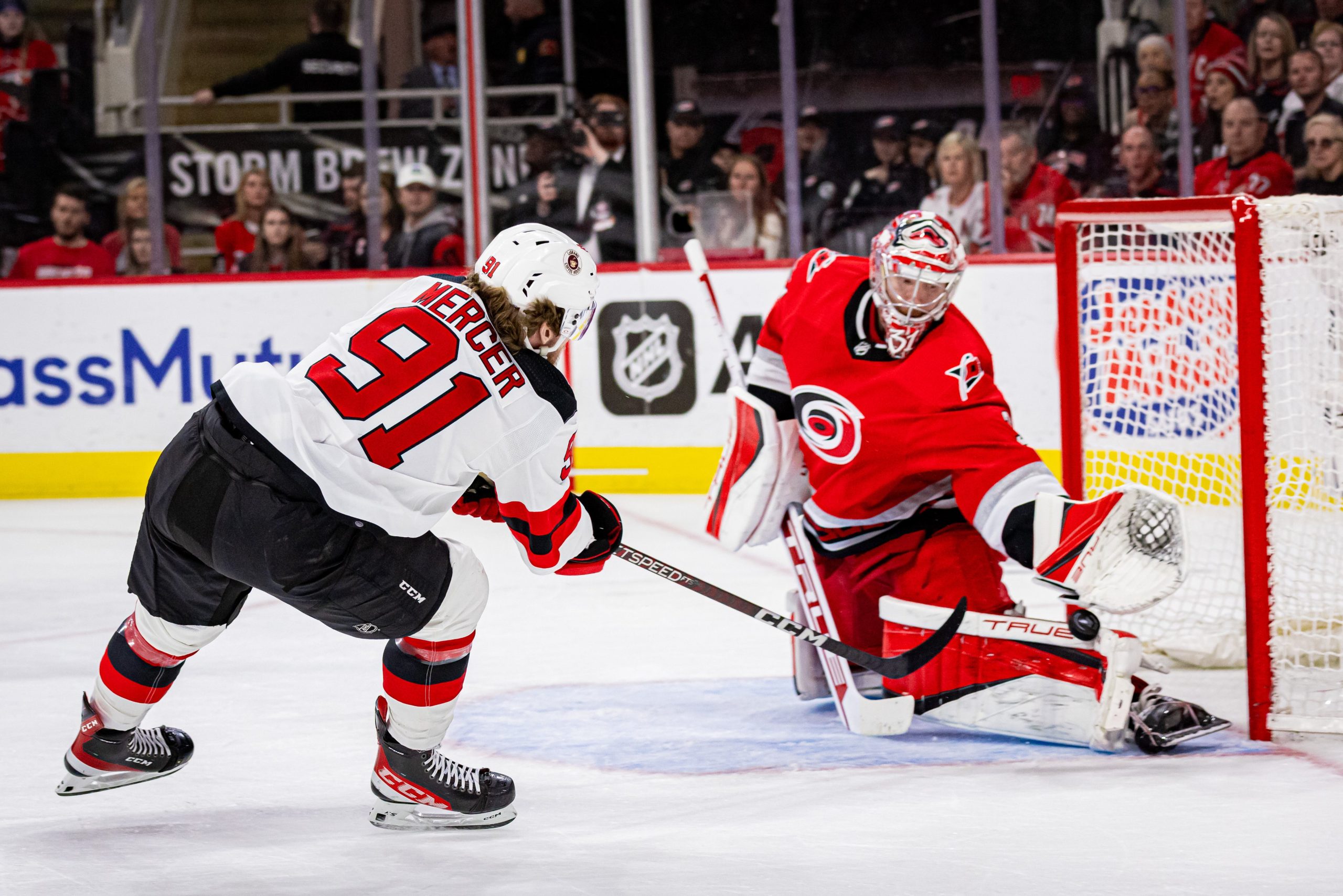 Canes Drop Devils in OT to Advance